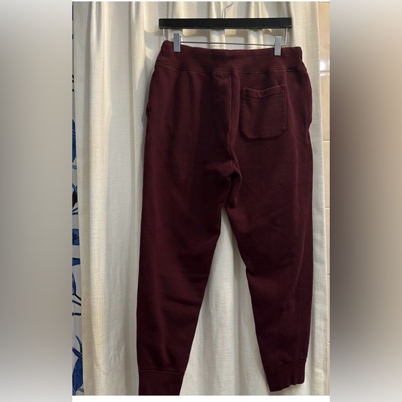 Polo Ralph Lauren Cotton Classic Wine purple Jogger Pant s sweatpants - Picture 3 of 7